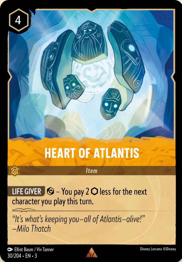 Disney Lorcana TCG: Heart of Atlantis