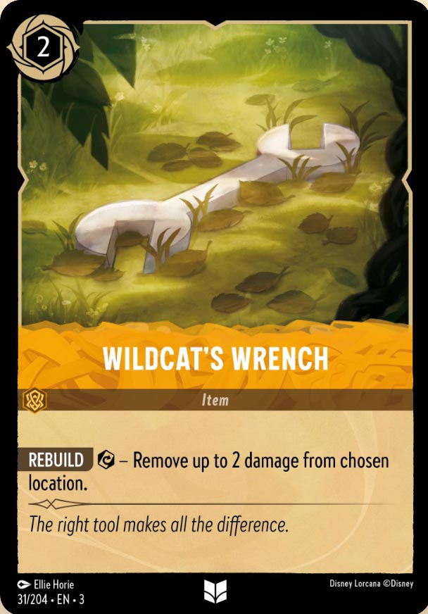 Disney Lorcana TCG: Wildcat's Wrench
