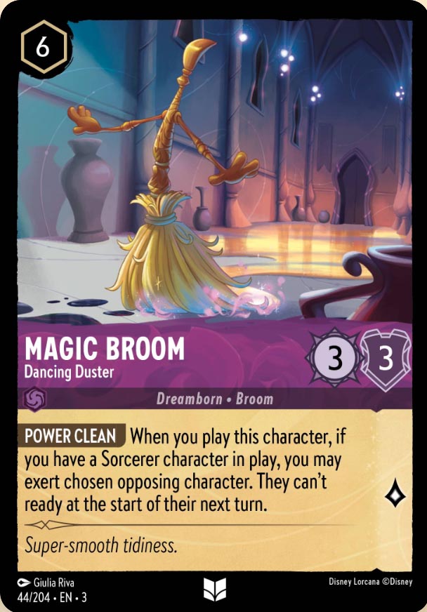 Disney Lorcana TCG: Magic Broom, Dancing Duster