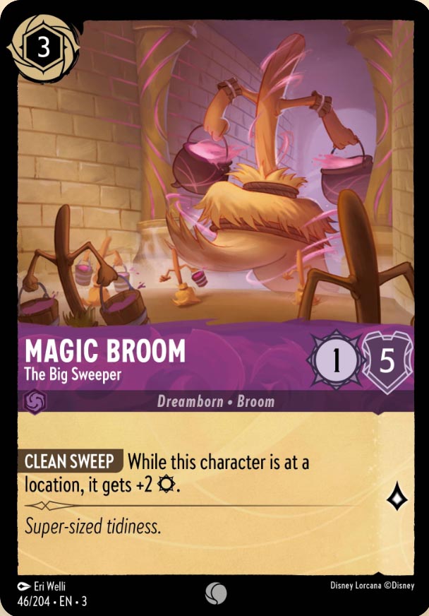 Disney Lorcana TCG: Magic Broom, The Big Sweeper