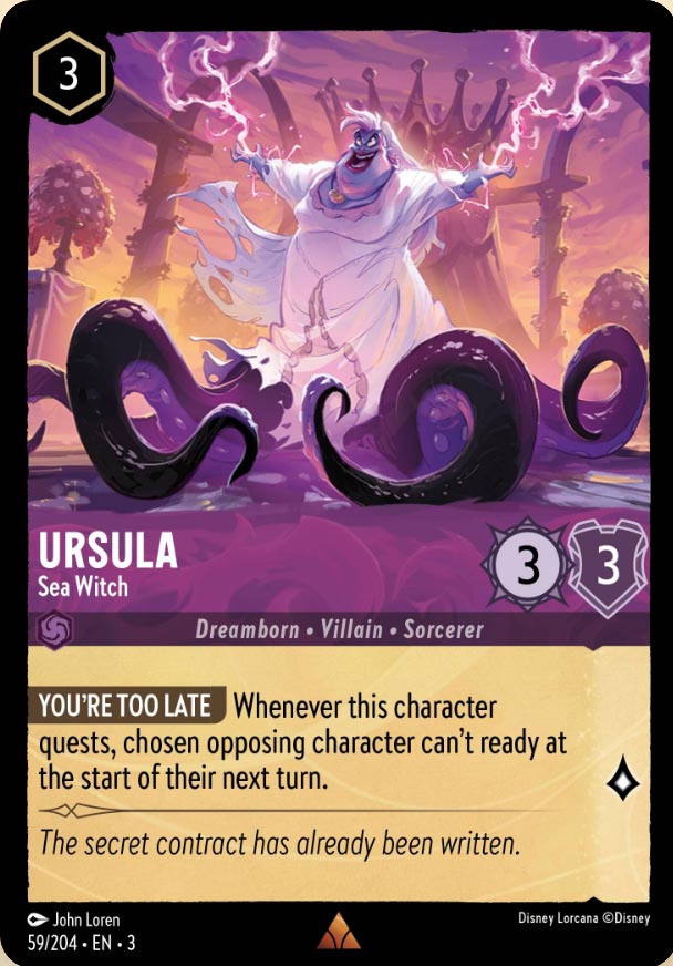 Disney Lorcana TCG: Ursula, Sea Witch