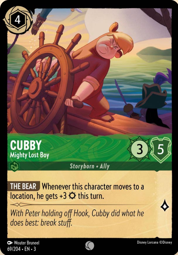 Disney Lorcana TCG: Cubby, Mighty Lost Boy