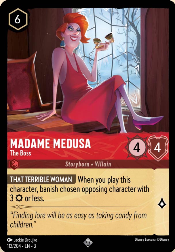 Disney Lorcana TCG: Madame Medusa, The Boss