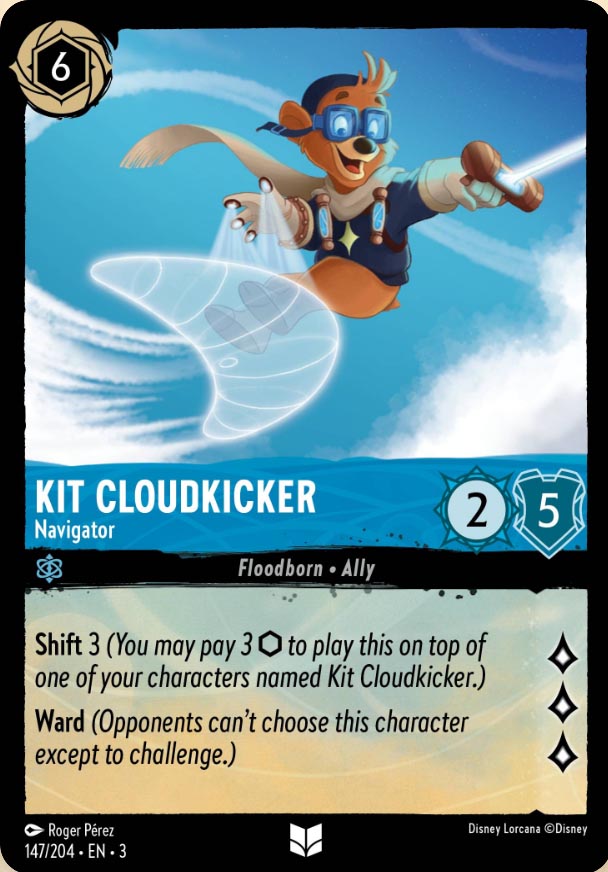 Disney Lorcana TCG: Kit Cloudkicker, Navigator