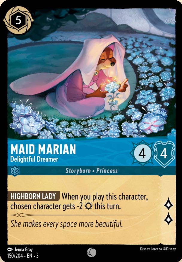 Disney Lorcana TCG: Maid Marian, Delightful Dreamer