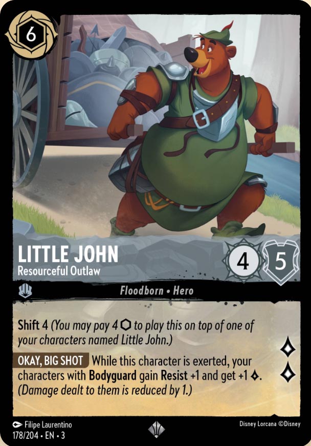 Disney Lorcana TCG: Little John, Resourceful Outlaw