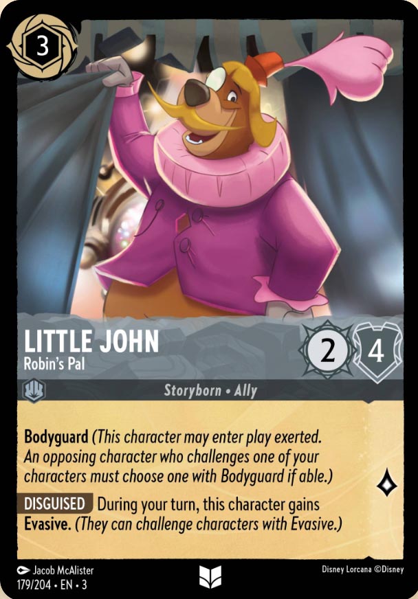 Disney Lorcana TCG: Little John, Robin's Pal
