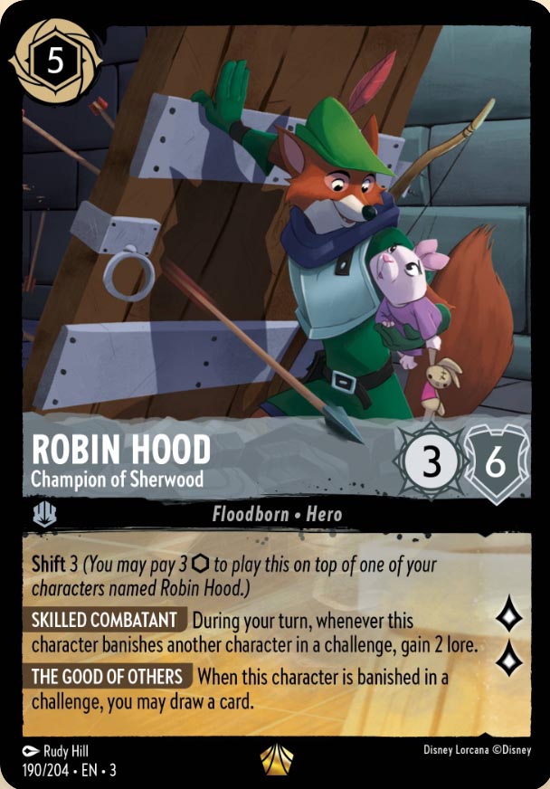 Disney Lorcana TCG: Robin Hood, Champion of Sherwood