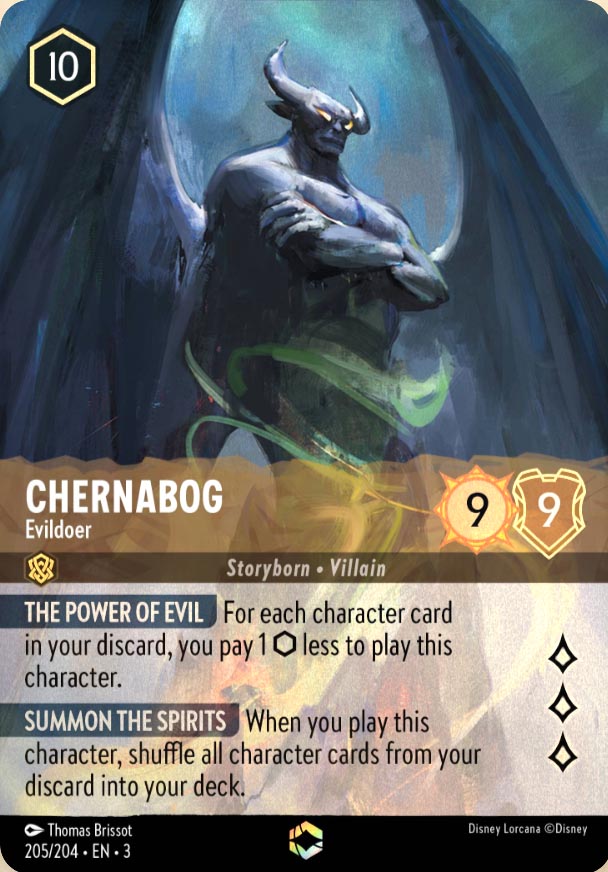 Disney Lorcana TCG: Chernabog, Evildoer