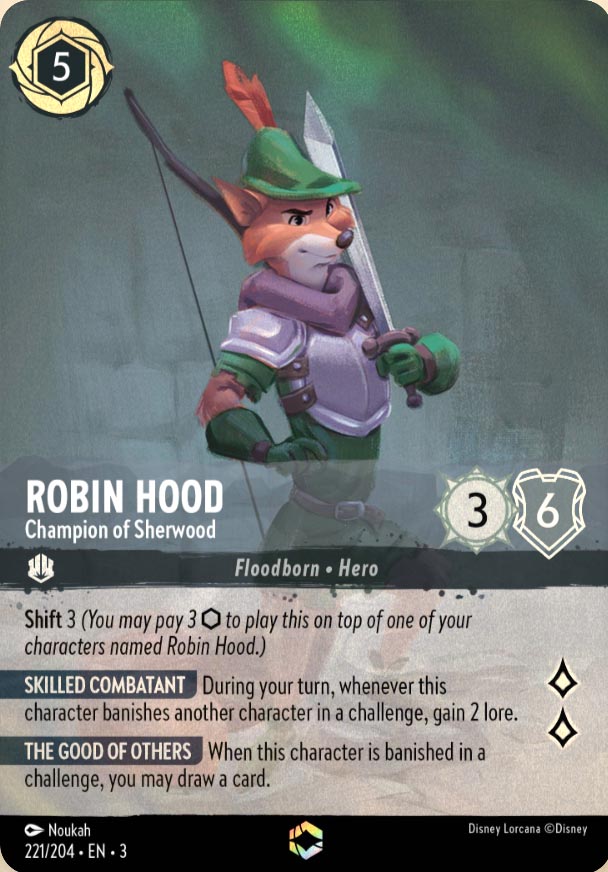 Disney Lorcana TCG: Robin Hood, Champion of Sherwood