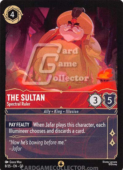 Disney Lorcana TCG: The Sultan, Spectral Ruler
