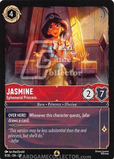 Disney Lorcana TCG: Jasmine, Ephemeral Princess