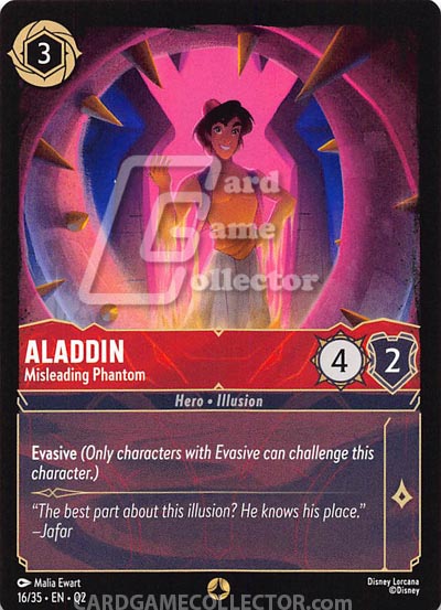Disney Lorcana TCG: Aladdin, Misleading Phantom