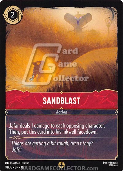 Disney Lorcana TCG: Sandblast