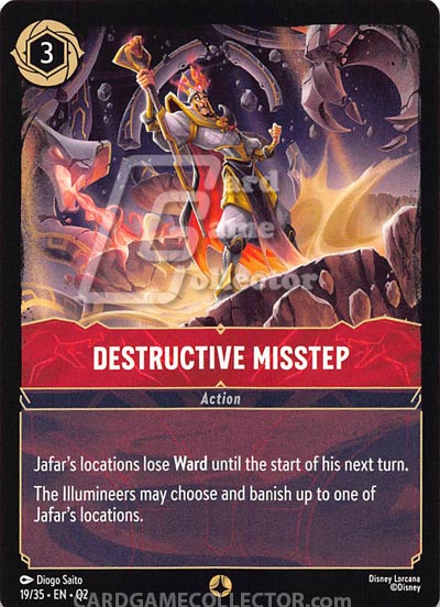 Disney Lorcana TCG: Destructive Misstep