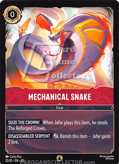 Disney Lorcana TCG: Mechanical Snake