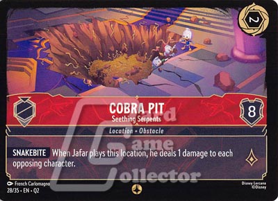 Disney Lorcana TCG: Cobra Pit, Seething Serpents