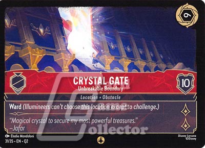 Disney Lorcana TCG: Crystal Gate, Unbreakable Boundary