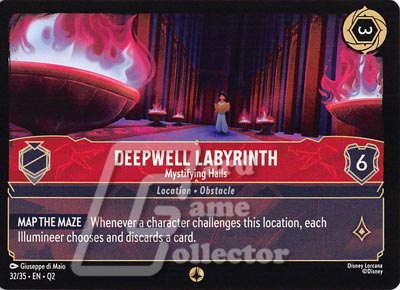 Disney Lorcana TCG: Deepwell Labyrinth, Mystifying Halls