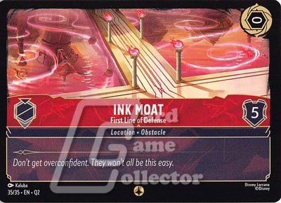 Disney Lorcana TCG: Ink Moat, First Line of Defense