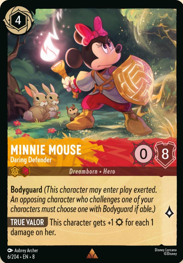 Disney Lorcana TCG: Minnie Mouse, Daring Defender