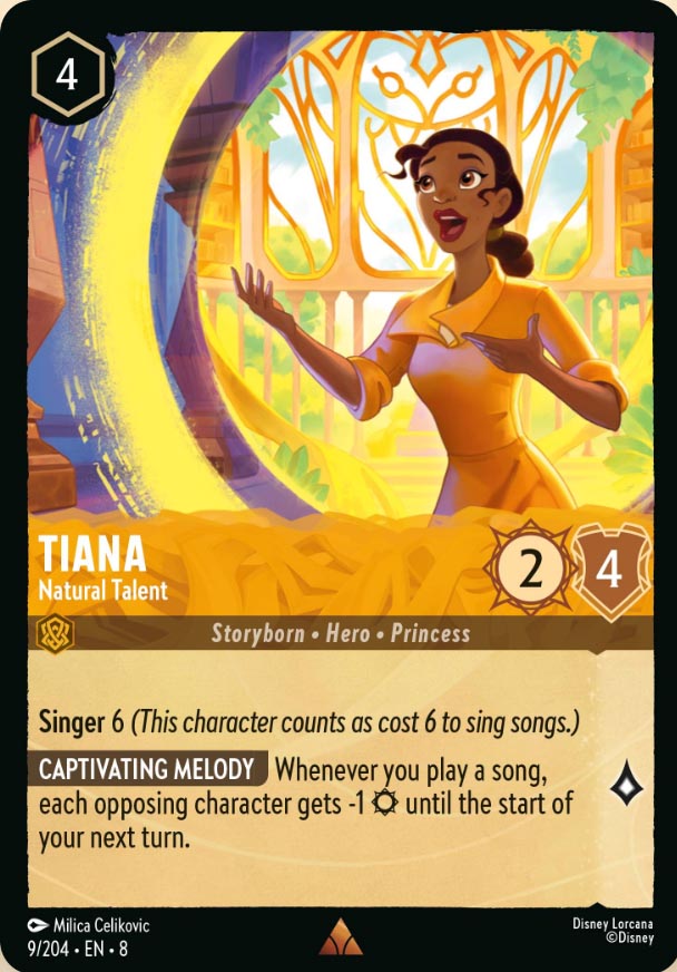 Disney Lorcana TCG: Tiana, Natural Talent