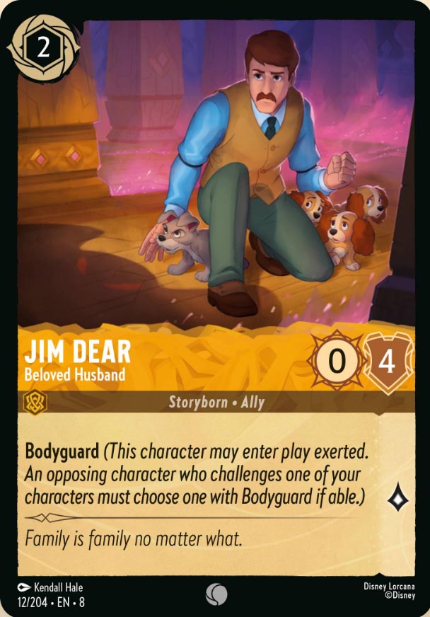 Disney Lorcana TCG: Jim Dear, Beloved Husband