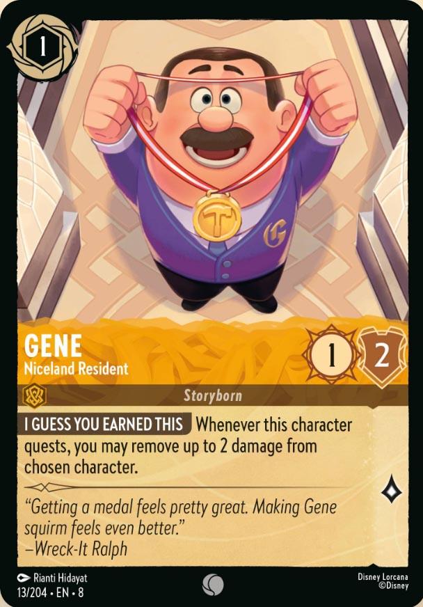 Disney Lorcana TCG: Gene, Niceland Resident