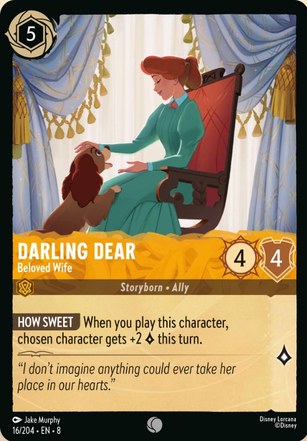 Disney Lorcana TCG: Darling Dear, Beloved Wife