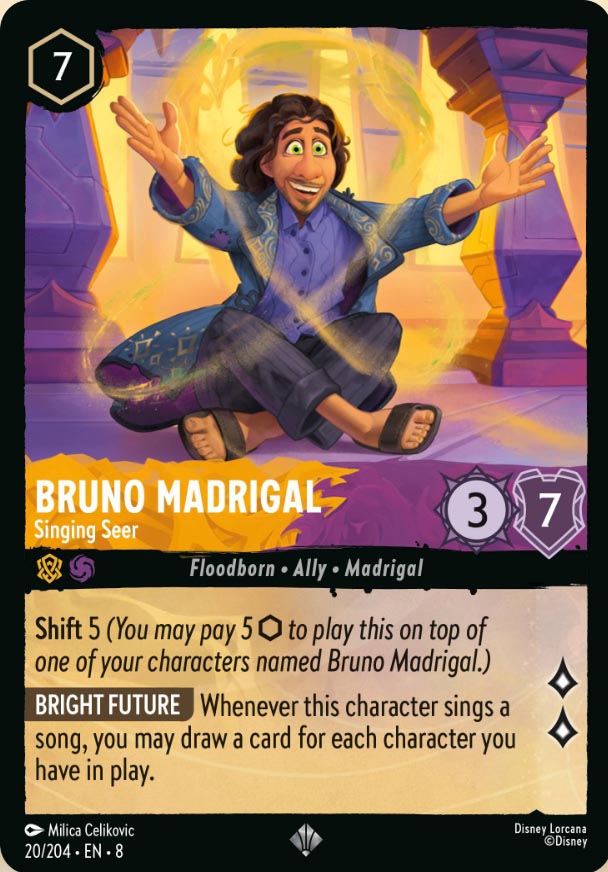 Disney Lorcana TCG: Bruno Madrigal, Singing Seer