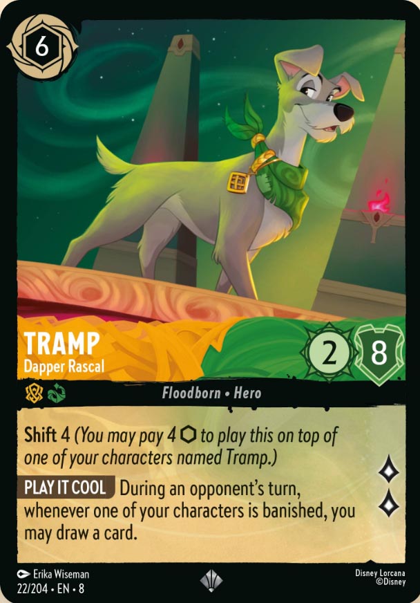 Disney Lorcana TCG: Tramp, Dapper Rascal