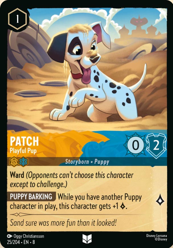 Disney Lorcana TCG: Patch, Playful Pup
