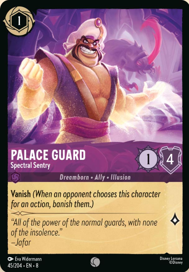 Disney Lorcana TCG: Palace Guard, Spectral Sentry