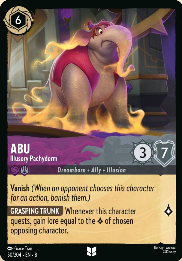 Disney Lorcana TCG: Abu, Illusory Pachyderm