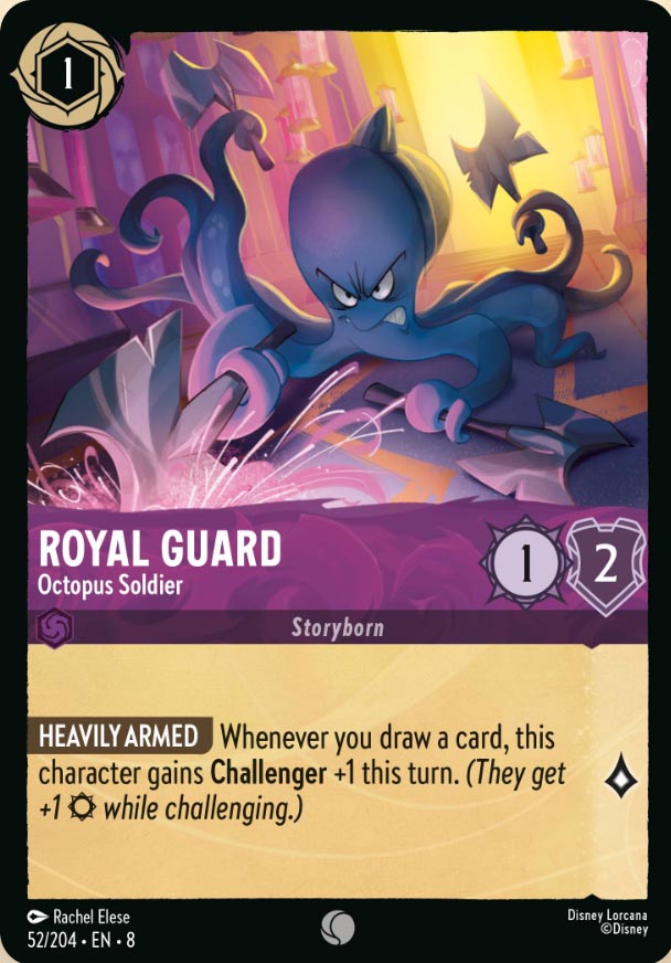 Disney Lorcana TCG: Royal Guard, Octopus Soldier