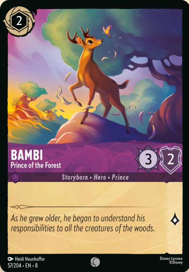 Disney Lorcana TCG: Bambi, Prince of the Forest