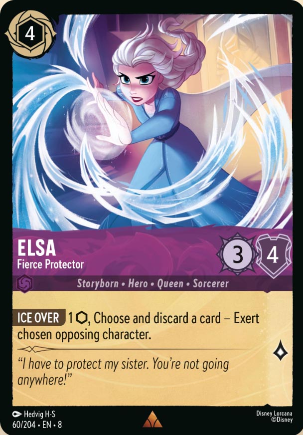 Disney Lorcana TCG: Elsa, Fierce Protector