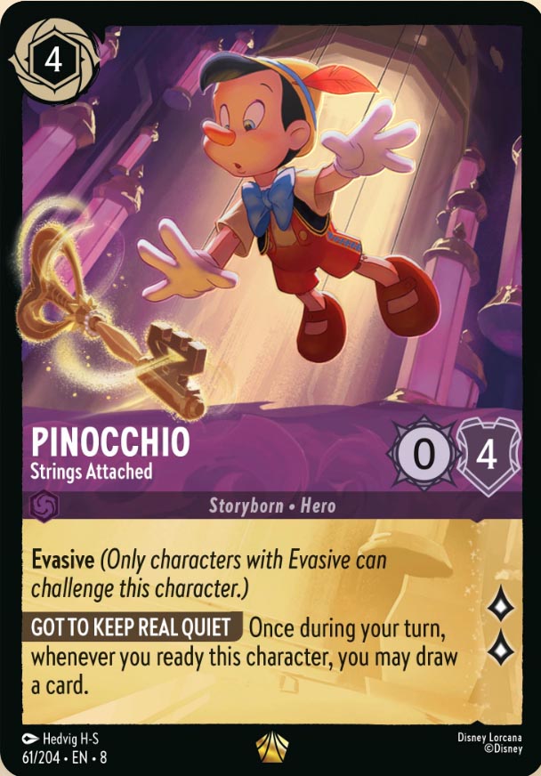 Disney Lorcana TCG: Pinocchio, Strings Attached