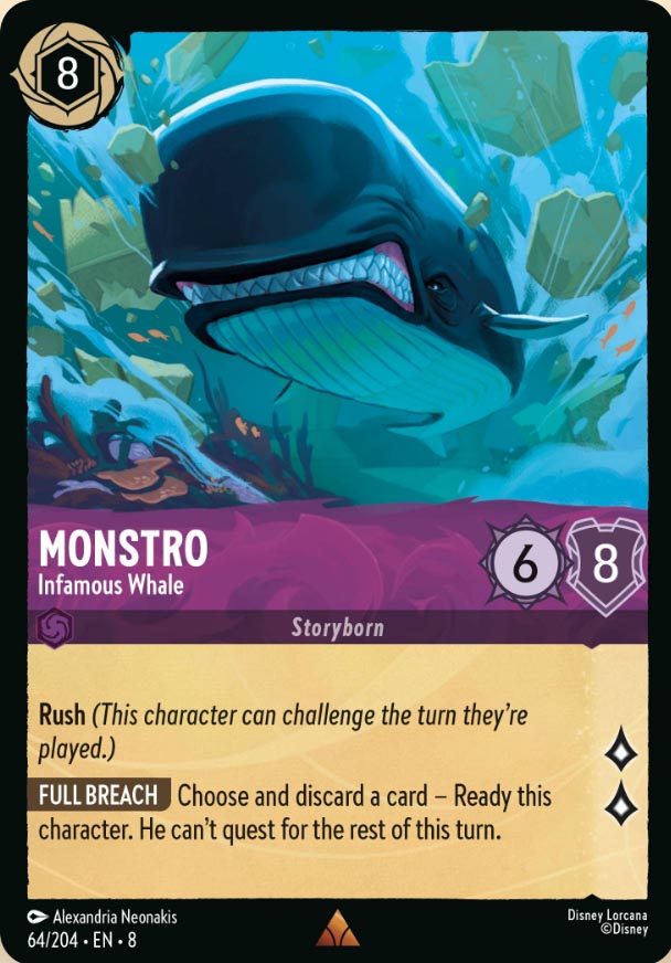 Disney Lorcana TCG: Monstro, Infamous Whale