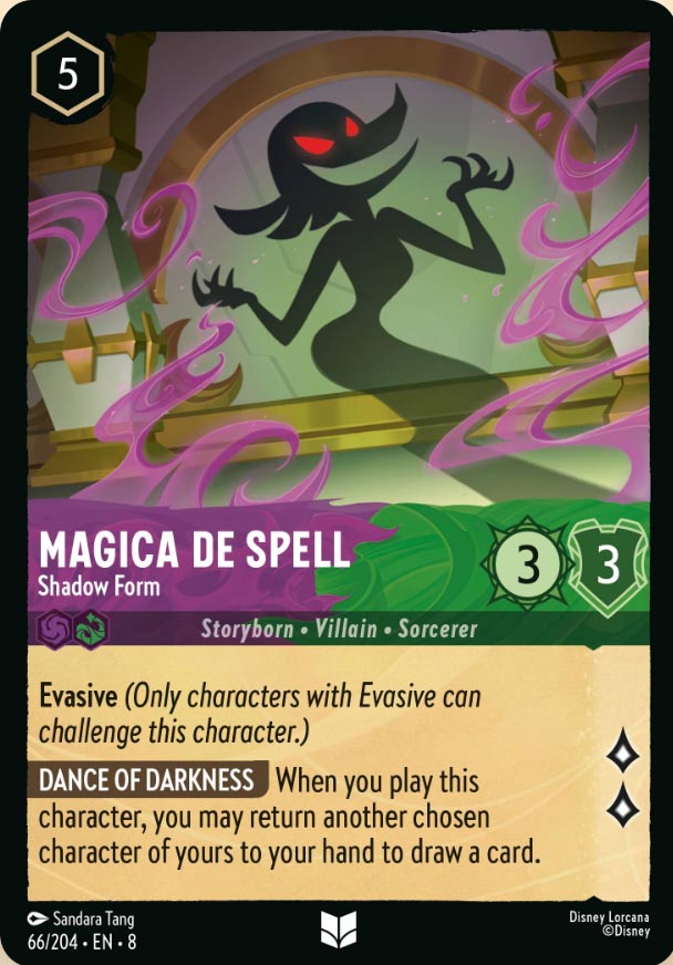 Disney Lorcana TCG: Magica De Spell, Shadow Form