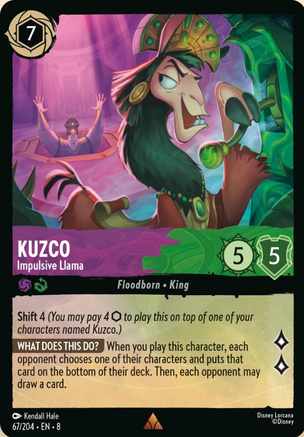 Disney Lorcana TCG: Kuzco, Impulsive Llama