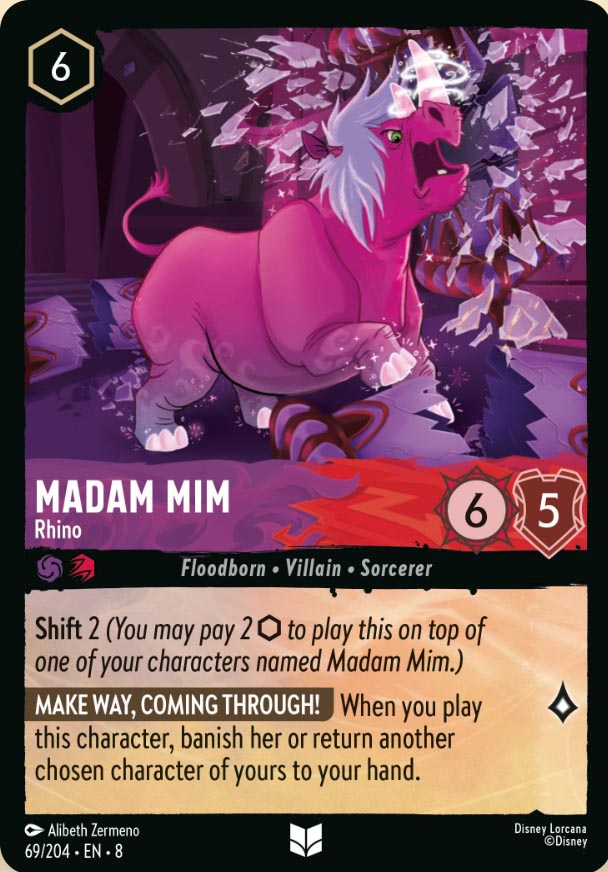 Disney Lorcana TCG: Madam Mim, Rhino