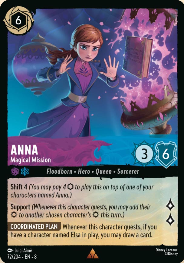 Disney Lorcana TCG: Anna, Magical Mission