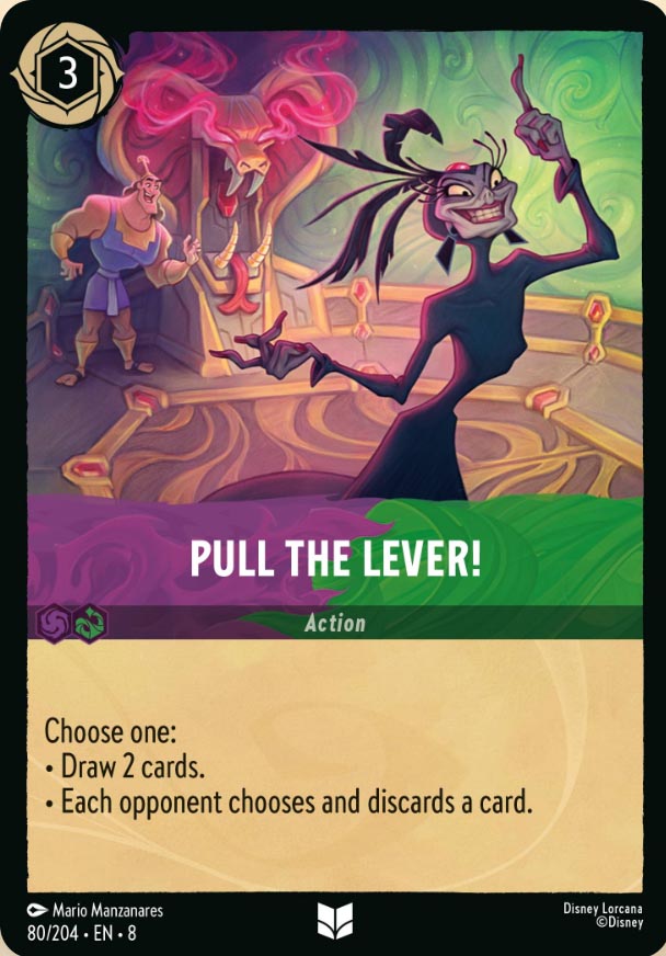 Disney Lorcana TCG: Pull The Lever!