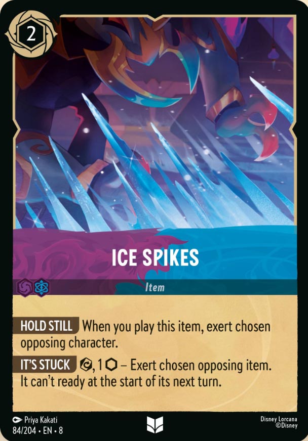 Disney Lorcana TCG: Ice Spikes