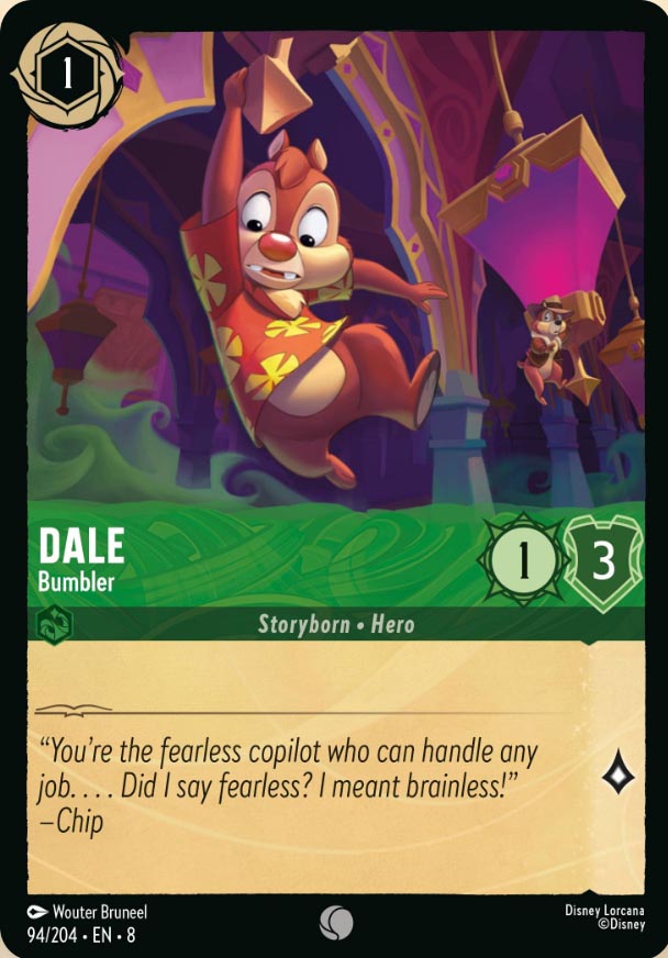 Disney Lorcana TCG: Dale, Bumbler