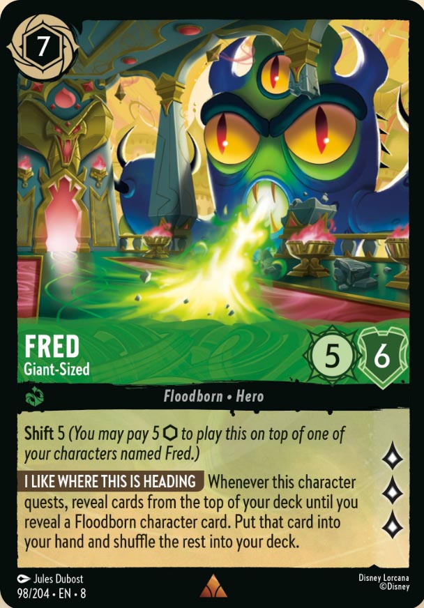 Disney Lorcana TCG: Fred, Giant-Sized