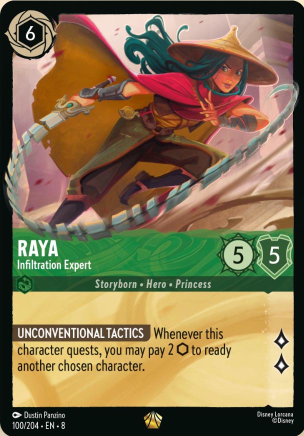 Disney Lorcana TCG: Raya, Infiltration Expert