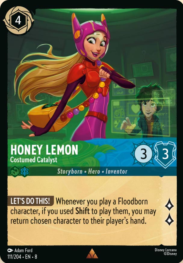 Disney Lorcana TCG: Honey Lemon, Costumed Catalyst