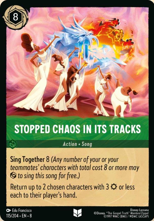 Disney Lorcana TCG: Stopped Chaos In Its Tracks